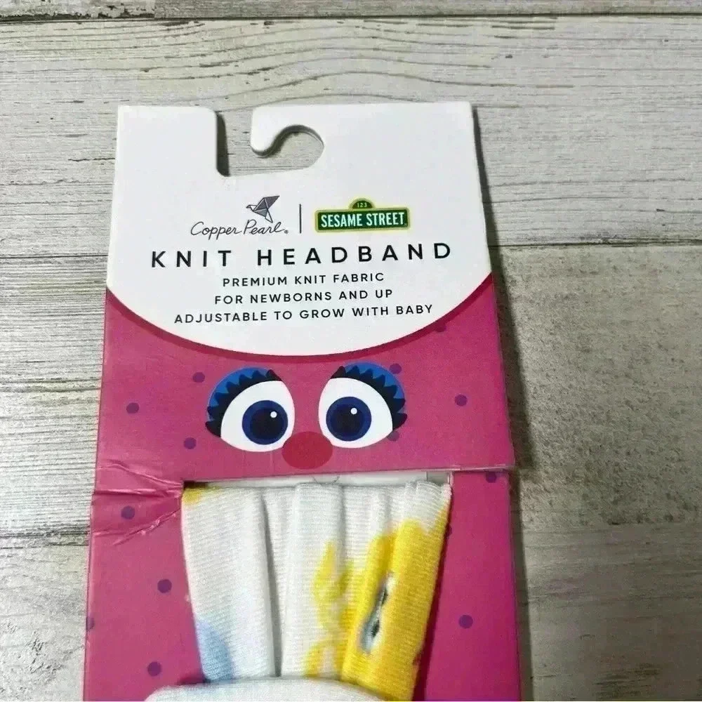 Copper Pearl Sesame Street Baby Headband